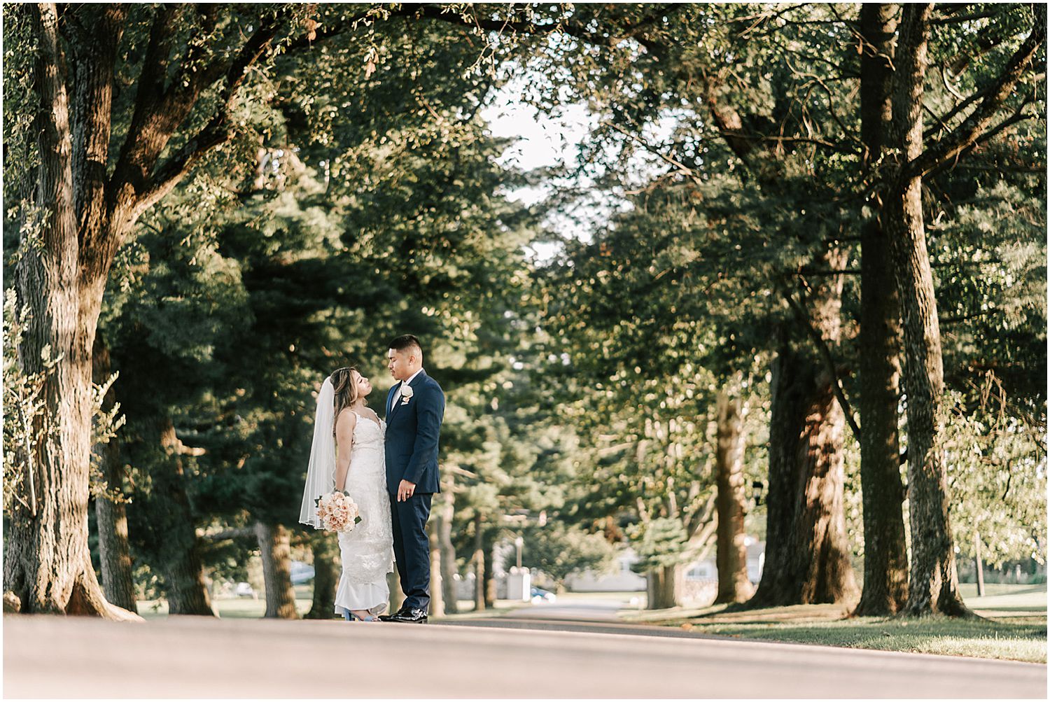 Couples Portraits at this Woodcrest Country Club wedding
